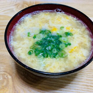 超簡単和風たまごだけスープ